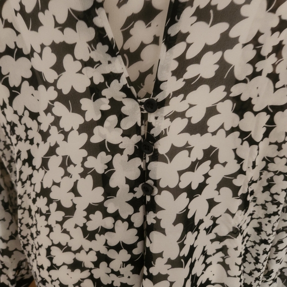 Sheer blouse. XL Seven Karat - Picture 4 of 7